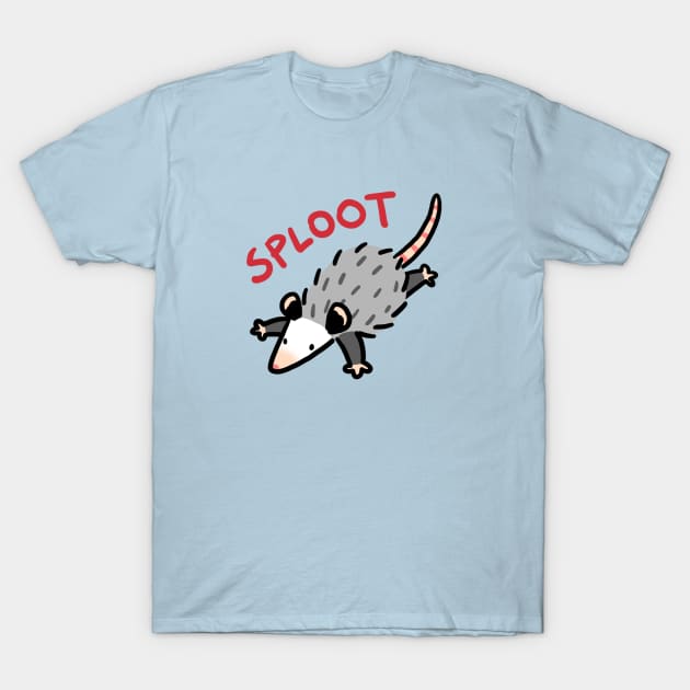 sploot T-Shirt by Possum Mood